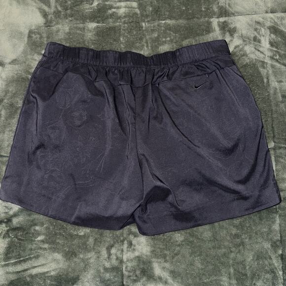 Nike Dri-Fit Athletic Shorts Women's XL Black Stretch Elastic Waist Golf Active - Picture 2 of 8